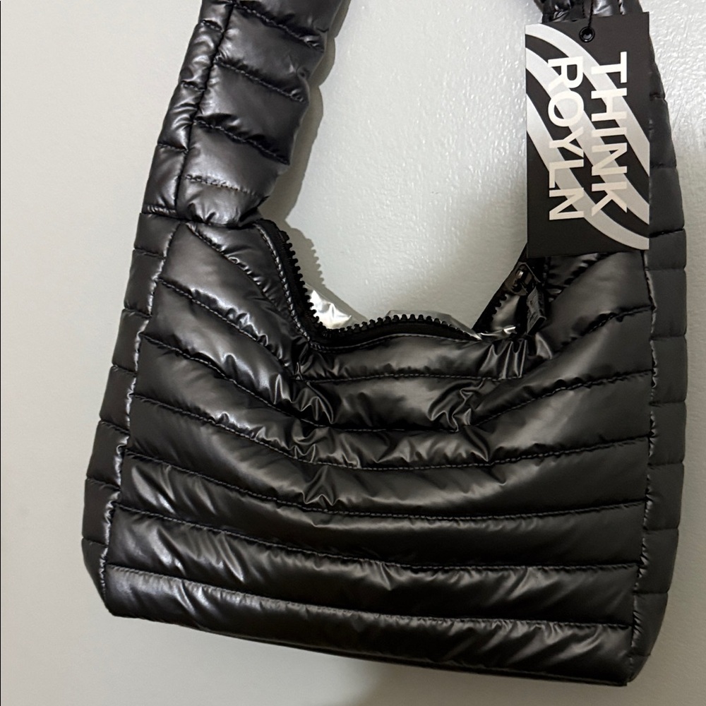 THINK ROYLN Quilted Black Belt Bag - Picture 5 of 9